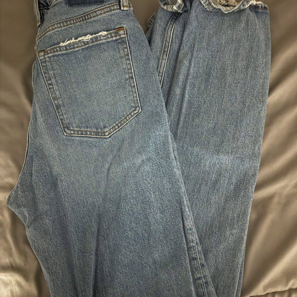 Abercrombie & Fitch Light Blue High Rise Jeans
